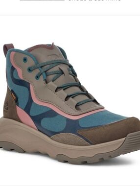 Teva Rapids Outdoor Advenure Hiking Boots NWT (Brown/Teal/Mauve)A-